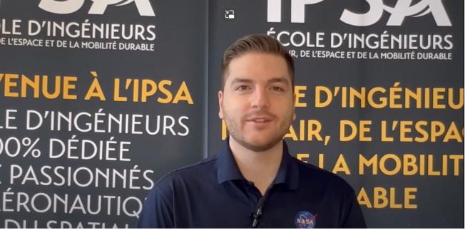 De l'IPSA à la NASA, le parcours de Julien Rondey