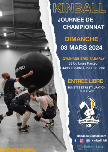 Journée de championnat KINBALL