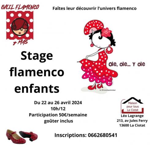 Stage enfants vacances avril 