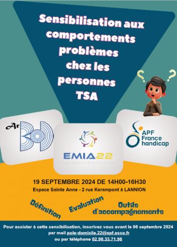 AUTISME - Sensibilisation aux comportements problèmes