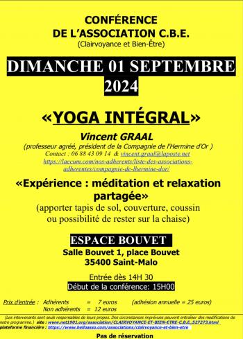 Rentrée associative : Conférence 