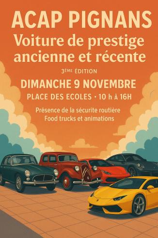 Exposition voitures de prestige anciennes et nouvelles