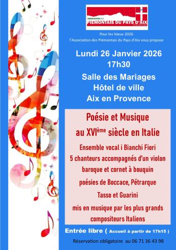 Vœux 2026 de l'Association des Piémontais d'Aix