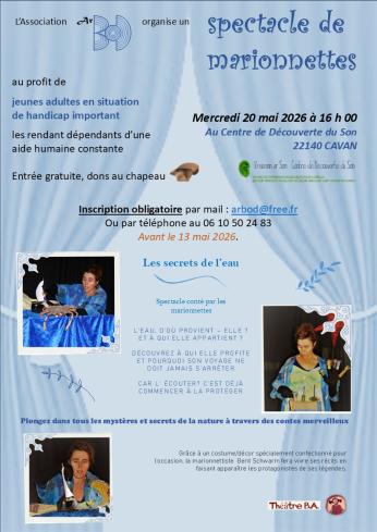 SPECTACLE DE MARIONNETTES  - Mercredi 20 mai 2026
