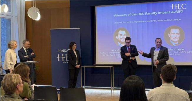 Award-Winning Insight: Professors Ghez and Chatain Honored for Rethinking Business Strategy in a Fragmenting World