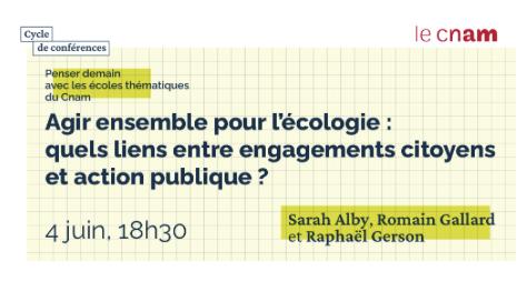 Agir ensemble pour l’écologie : quels liens entre engagements citoyens et action publique ?