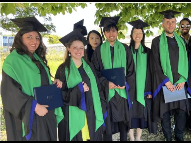 Doctoral Graduates on Bumpy but Rewarding Path to Success