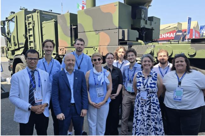 L’IPSA et ses étudiants à Eurosatory, premier salon européen de la défense