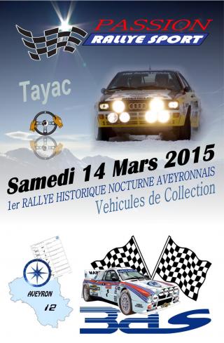 1er RALLYE HISTORIQUE NOCTURNE AVEYRONNAIS