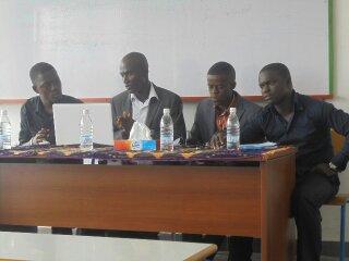 rencontre avec les étudiant de l'université d'Abidjan 