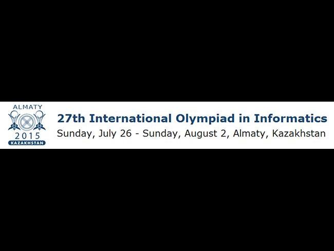 L'association France-IOI et les lauréats des Olympiades internationales d'informatique 2015 reçus à l'Institut Henri Poincaré