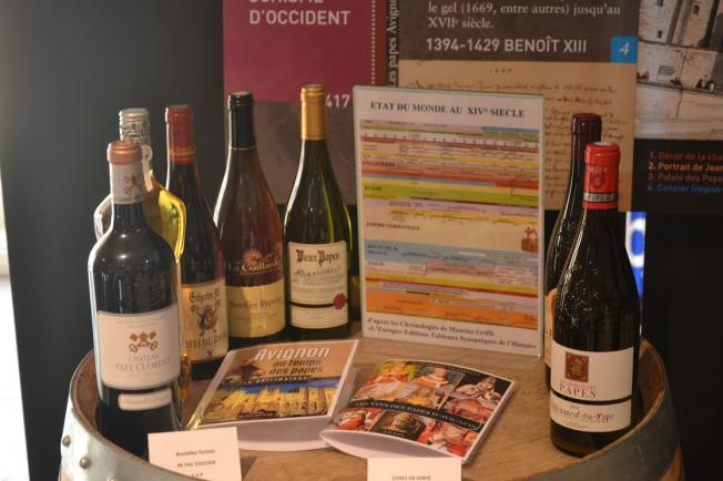 Exposition Les vins des Pontifes d'Avignon