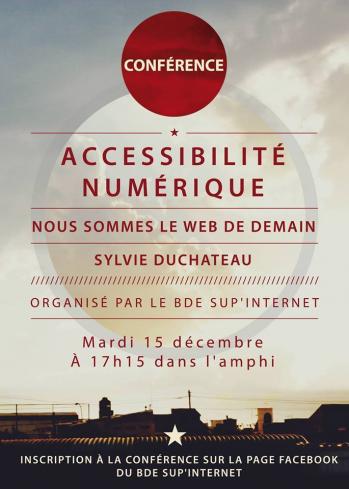 Conférence accessibilité numérique