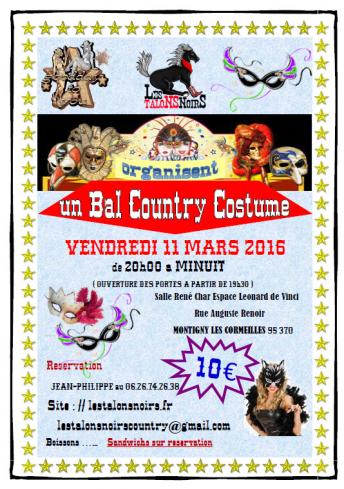 Bal Country Costumé le11 Mars 2016