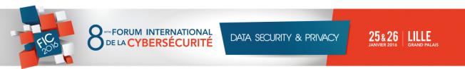 L'EPITA et la formation SecureSphere vous donnent rendez-vous au Forum International de la Cybersécurité, les 25 et 26 janvier 2016 à Lille