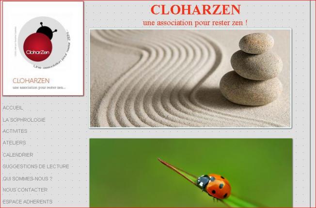 Mise en ligne du site www.cloharzen.eu