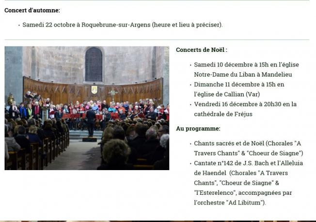 Concerts de Noël