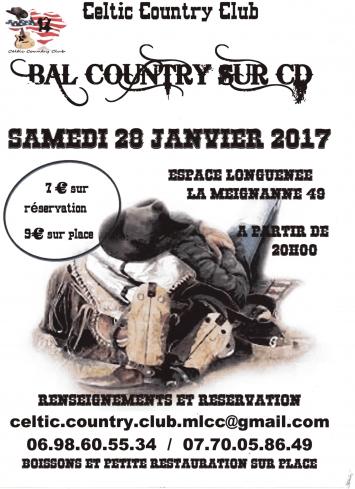 bal country sur CD