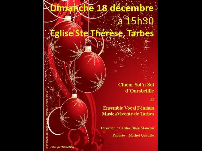 CONCERT DE NOEL EN L'EGLISE STE THERESE, TARBES