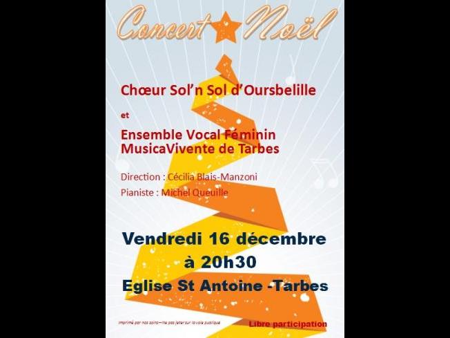 CONCERT EN L'EGLISE ST ANTOINE, TARBES