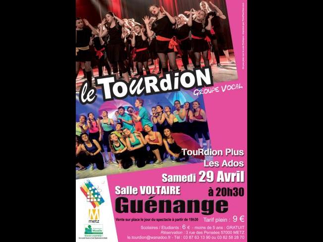 spectacle Tourdion Plus et Les Ados