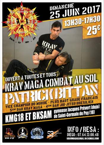 Séminaire krav-maga combat au sol