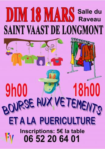 Bourse aux vêtements et à la puériculture