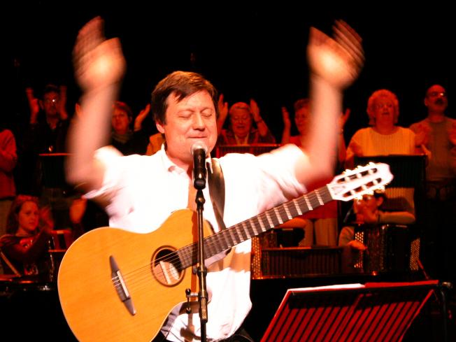 Lamorlaye (60) : chansons rétros avec Didier Blons et Gisèle Bihan