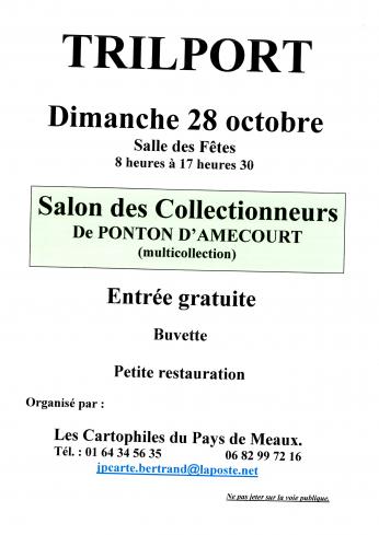 Salon des collectionneurs de Ponton d'Amécourt