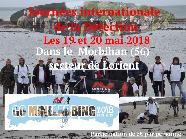 Minelabbing day 2018 le 19 et 20 mai