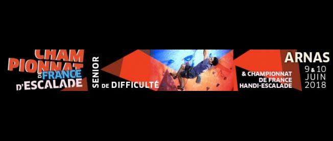 Championnat de France d'escalade à Arnas 9-10 Juin: BILLETTERIE OUVERTE
