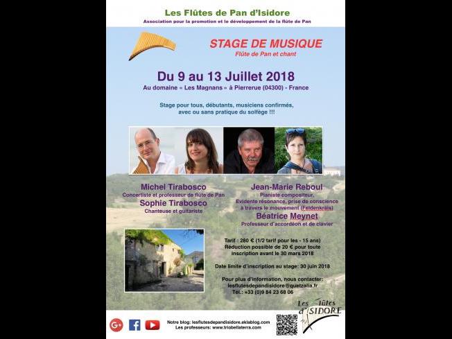 Stage Flûtes de Pan et Chant 2018