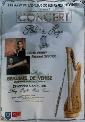Concert - Flûte et Harpe