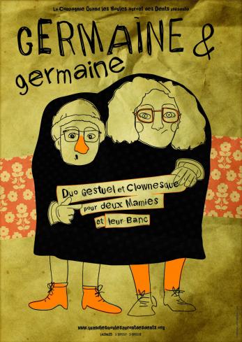 Germaine et Germaine au Festival de Rue d'Aurillac
