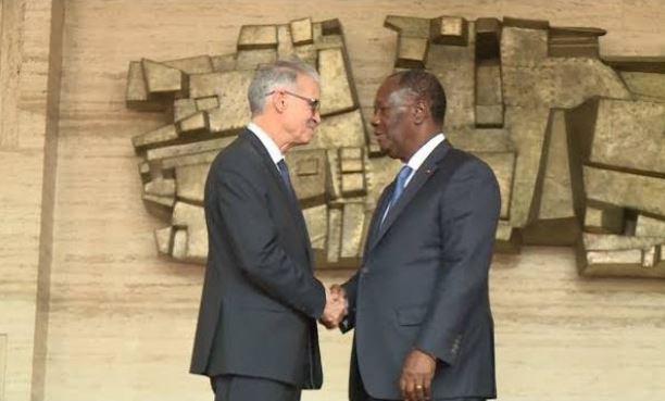 COTE D'IVOIRE: Le Chef de l’Etat a eu un entretien avec le Président du Conseil Economique, Social et Environnemental de France