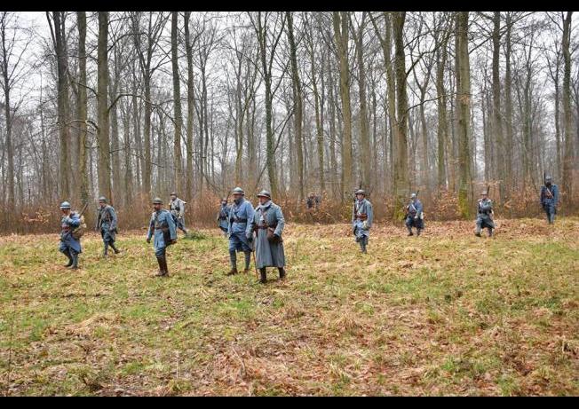 77100 Meaux -Histoire vivante devant le musée de la grande guerre-