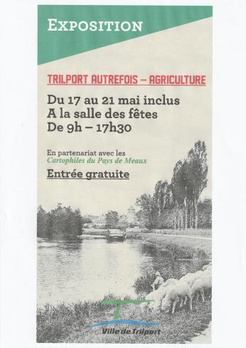 Exposition de cartes postales Trilport Autrefois - Agriculture