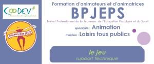Formation BPJEPS Loisirs tout public