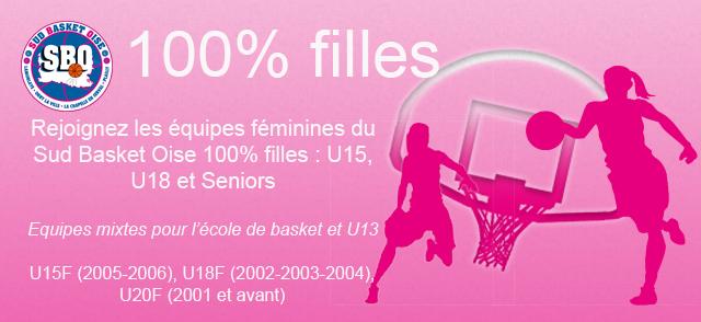 Venez rejoindre les U18F Sud Basket Oise