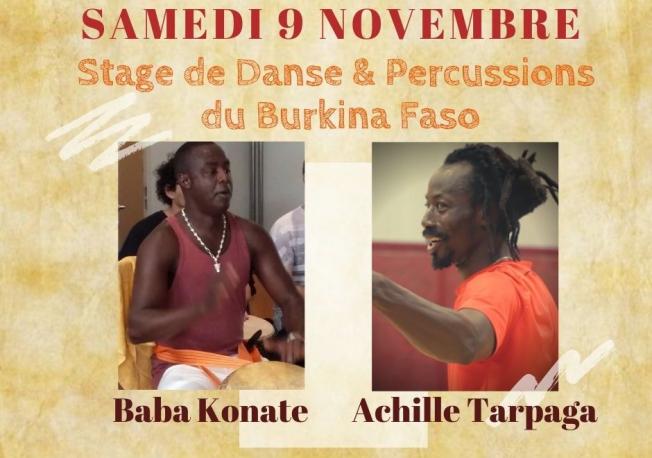 Stage de danse et de percussions africaine