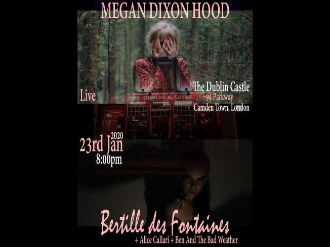 Bertille des Fontaines en concert à Londres : The Dublin Castle – 23 janvier 2020 !