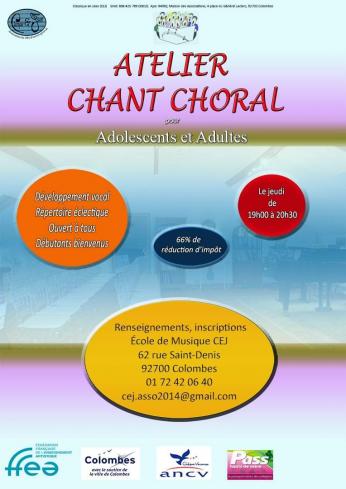 Atelier Chant Choral
