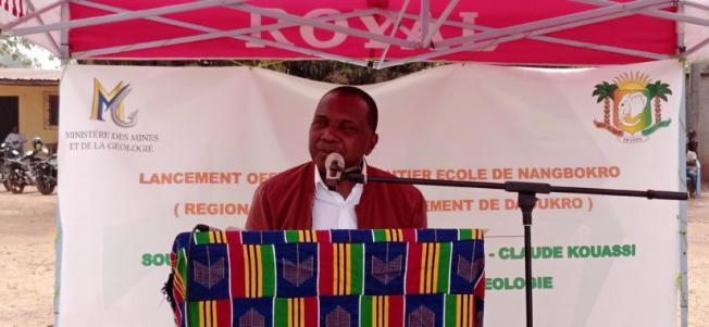 Lutte contre l'orpaillage clandestin : Le quatrième chantier-école ouvert à Nangbokro (Daoukro)