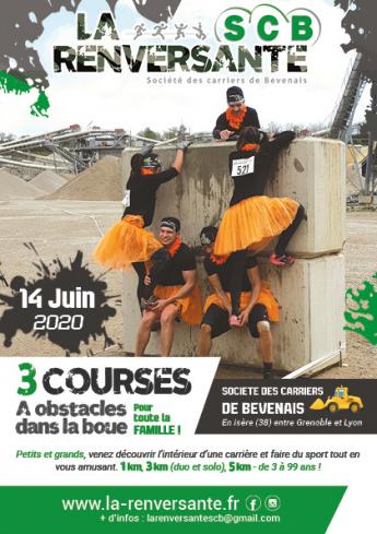 LA RENVERSANTE SCB, Courses à obstacles en Isère
